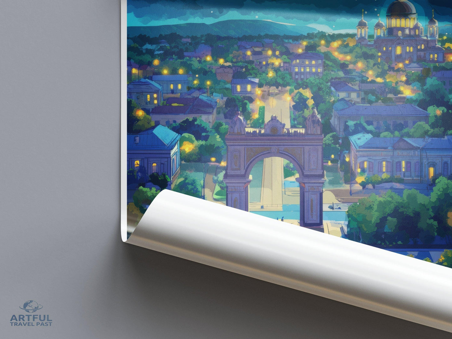 Chisinău Poster - Moldova Wall Art