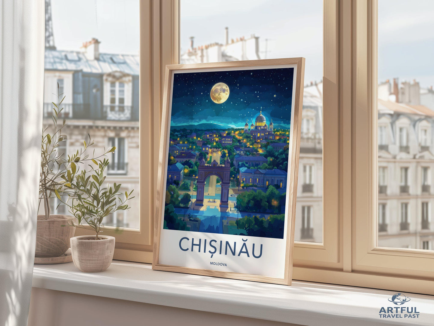 Chisinău Poster - Moldova Wall Art