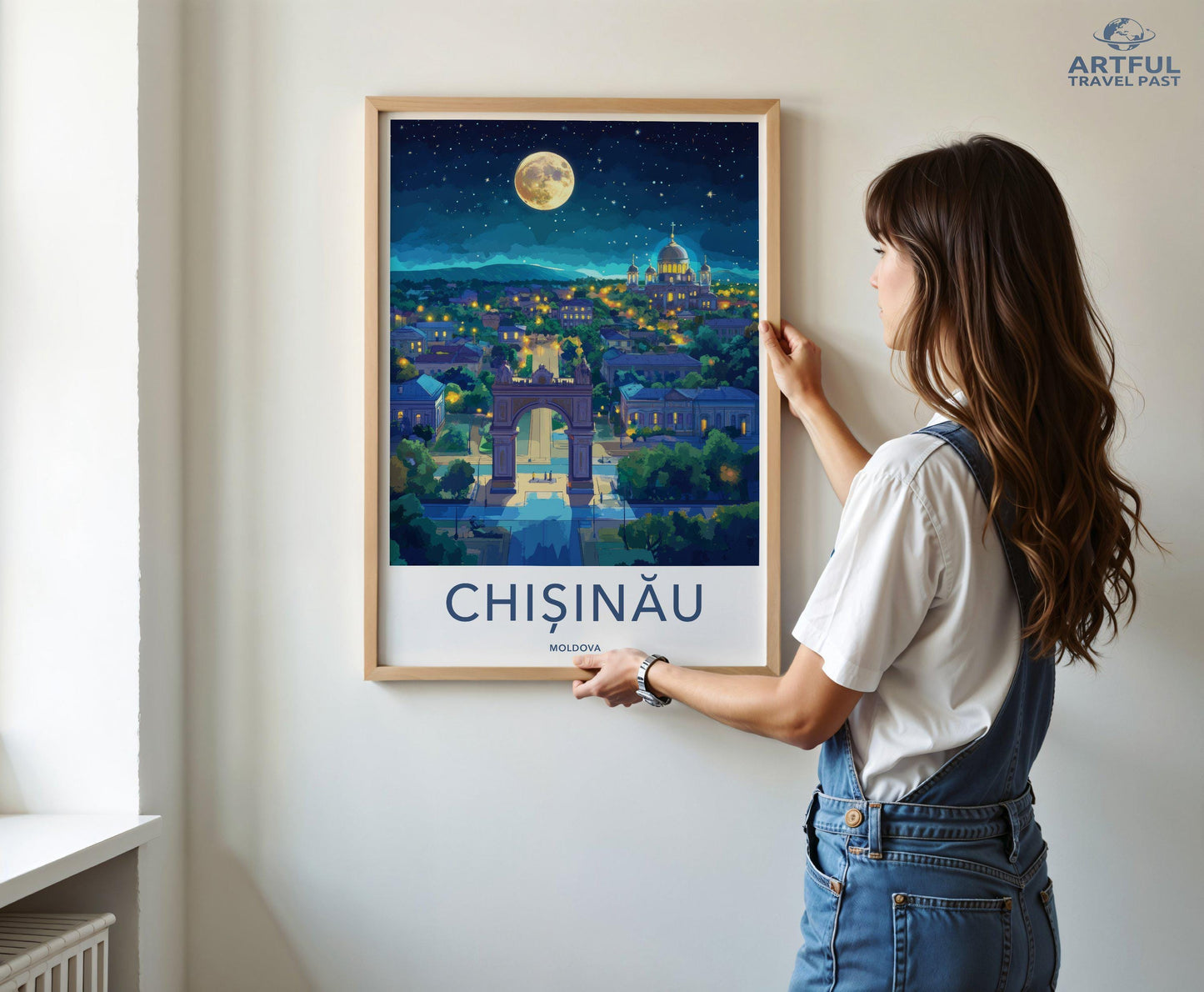 Chisinău Poster - Moldova Wall Art