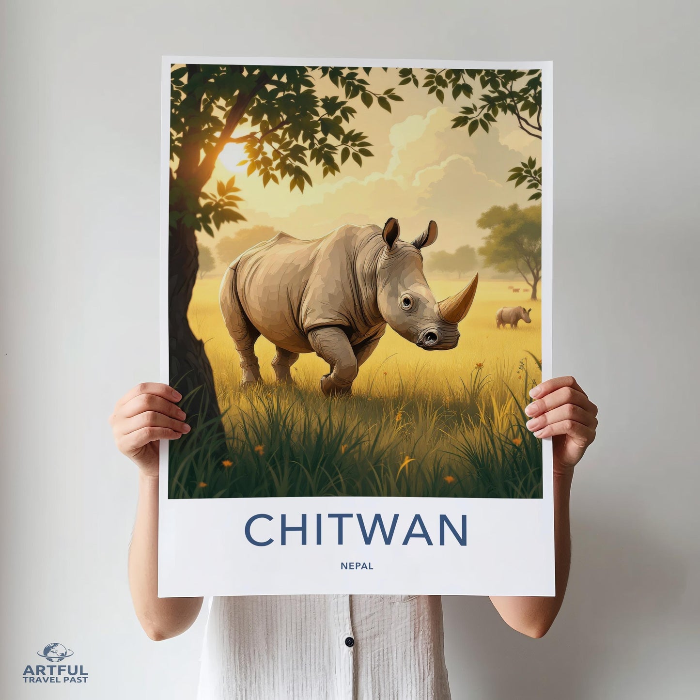Chitwan National Park Poster - Nepal