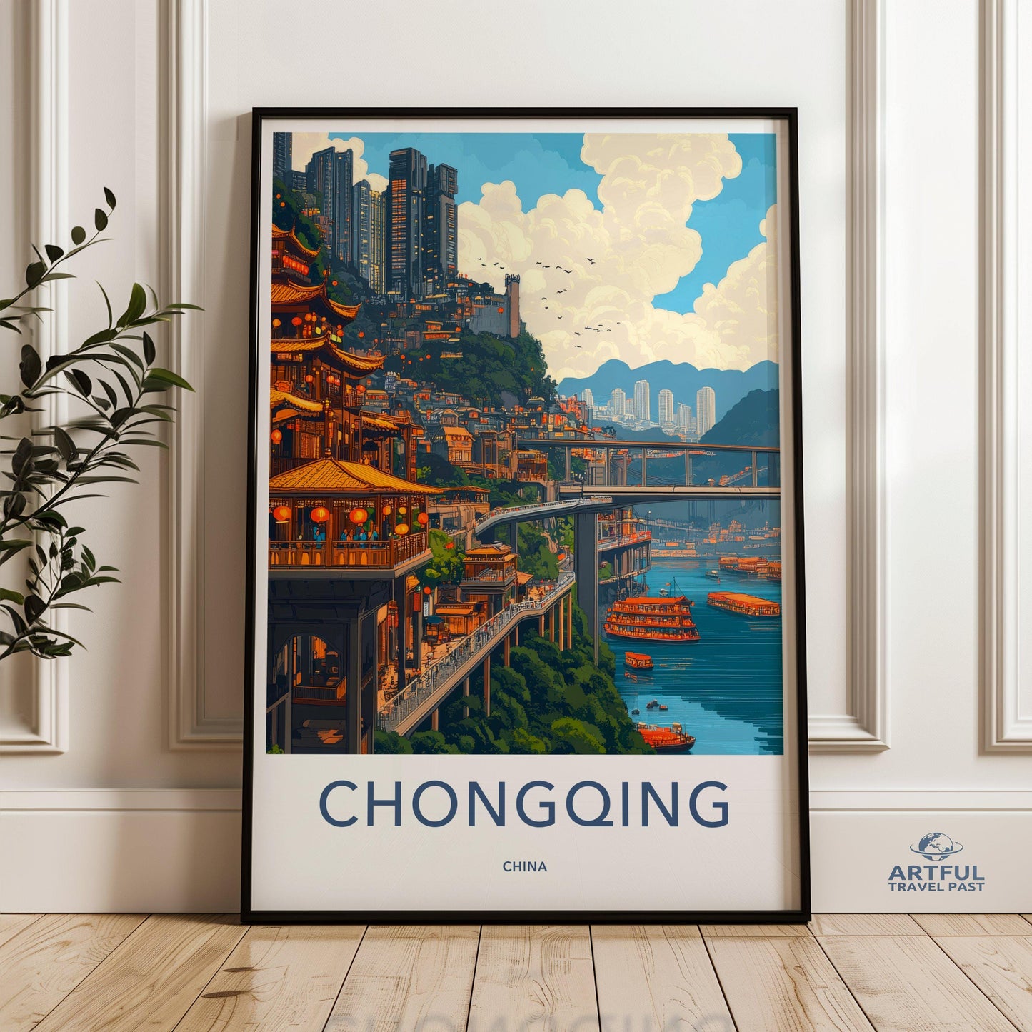 Chongqing - China Wall Art