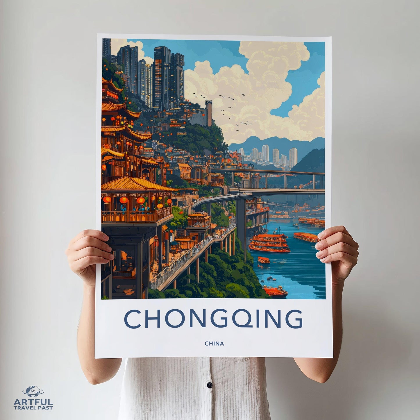 Chongqing - China Wall Art