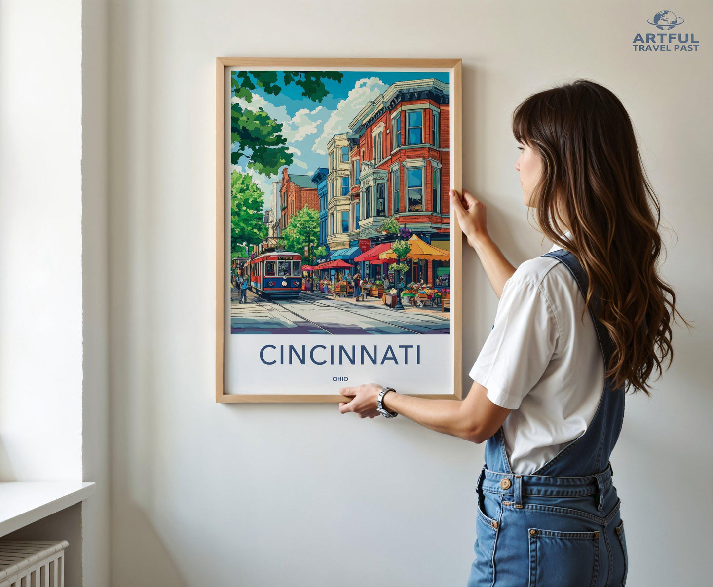 Cincinnati Poster - Ohio Wall Art
