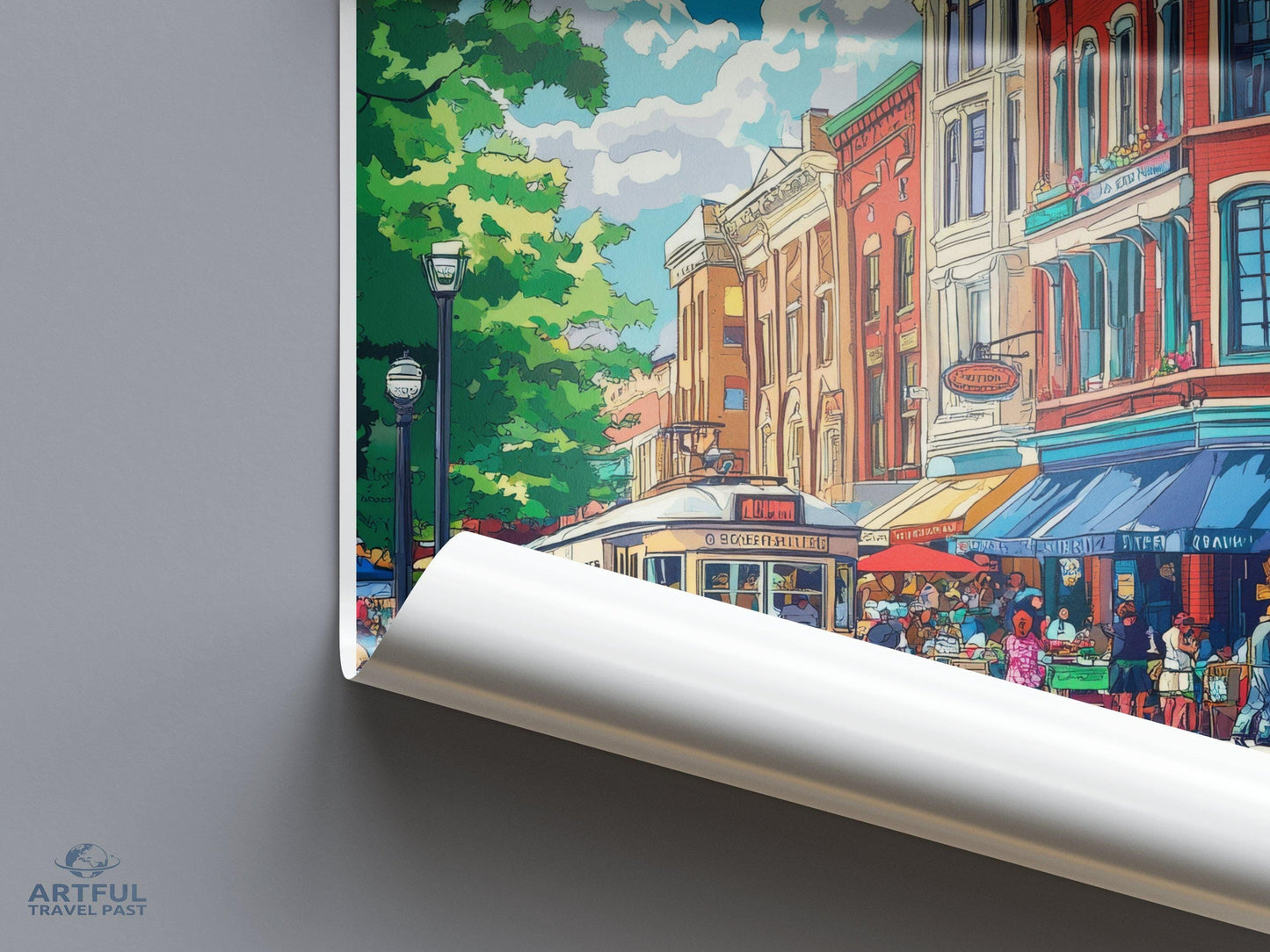 Cincinnati Poster - Ohio Wall Art