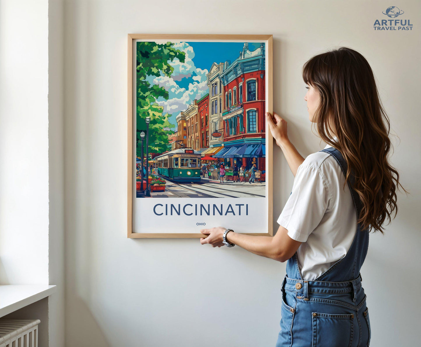 Cincinnati Poster - Ohio Wall Art