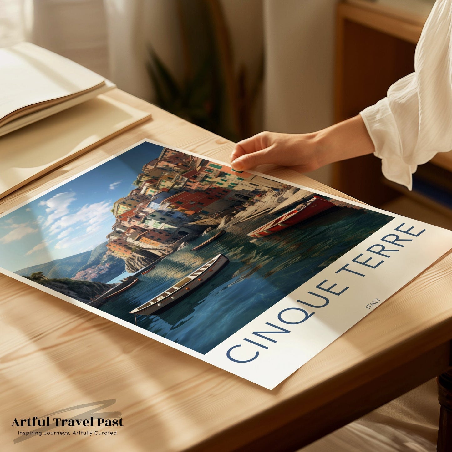 Cinque Terre Poster | European Riviera | Italy Wall Art