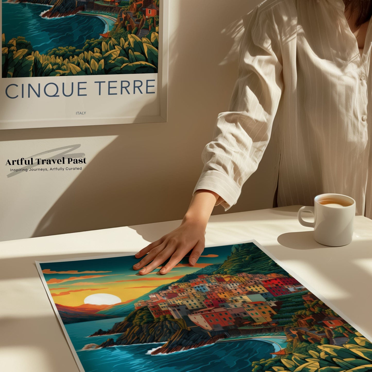 Cinque Terre Poster - Italy Wall Art
