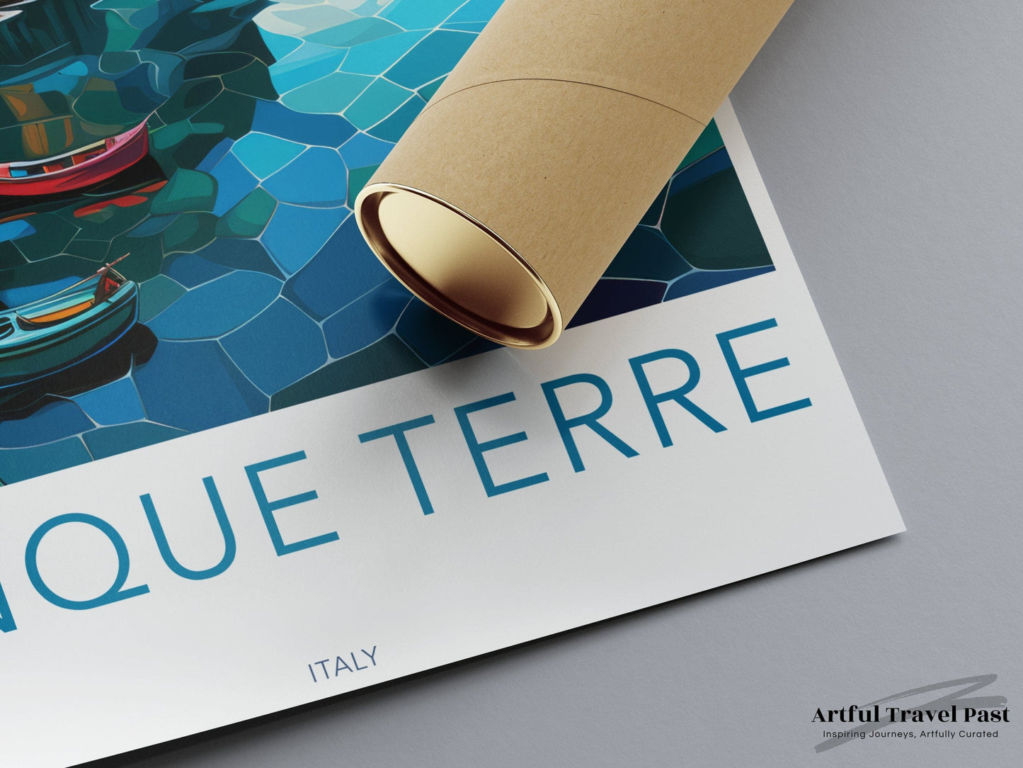 Cinque Terre Poster | Italy Wall Art | Europe Decor