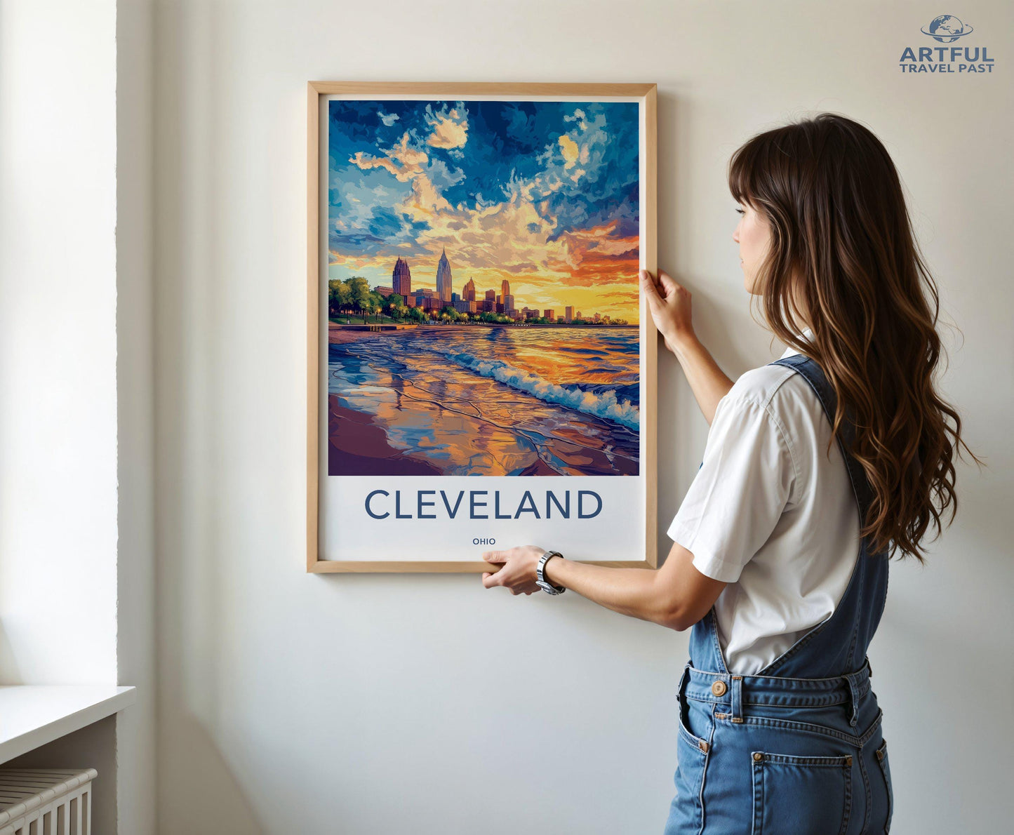 Cleveland Poster - Ohio Wall Art