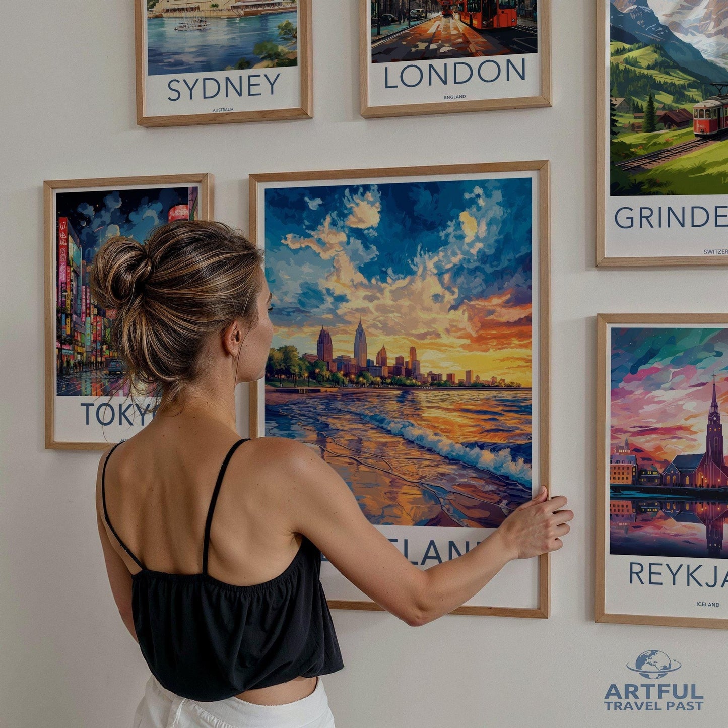 Cleveland Poster - Ohio Wall Art