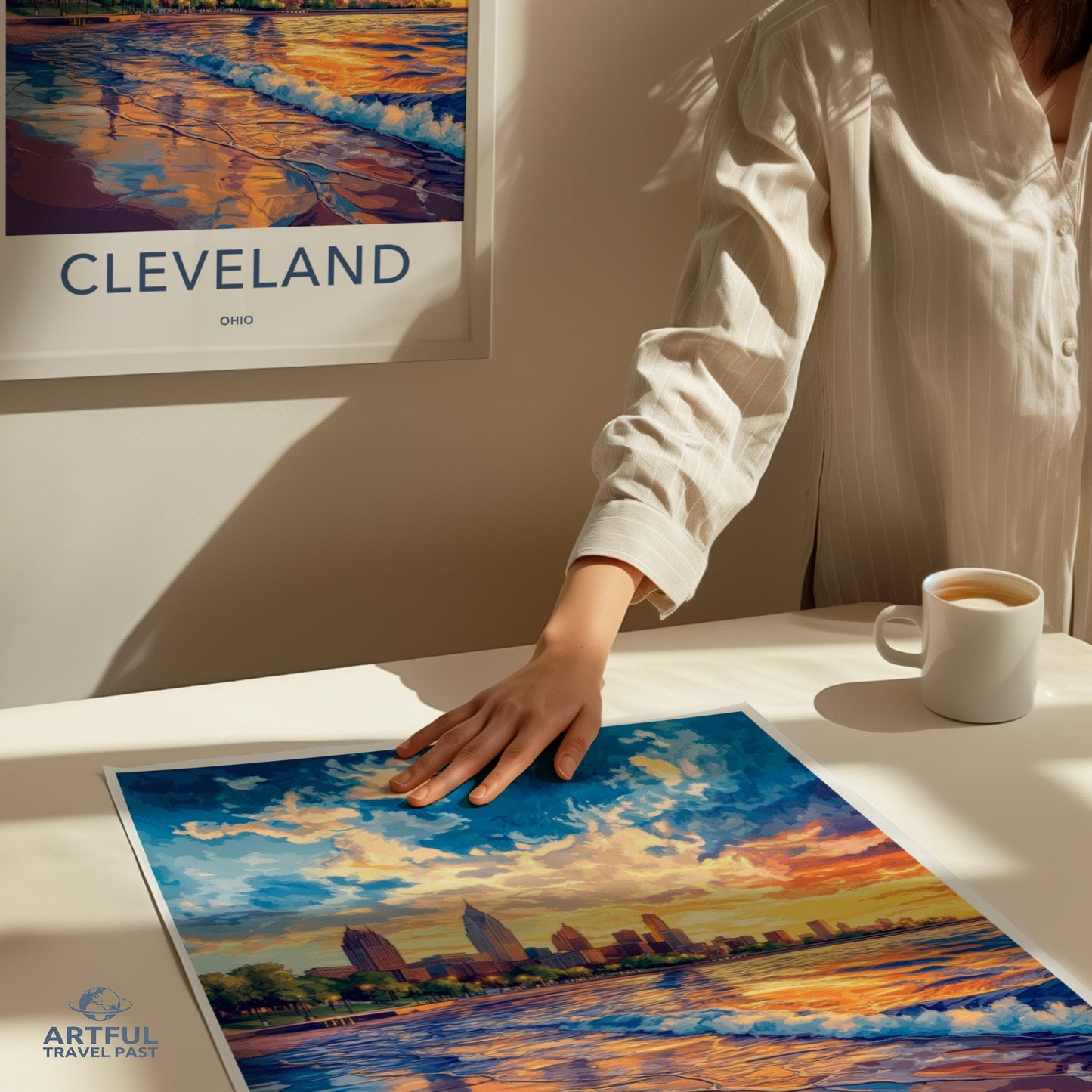 Cleveland Poster - Ohio Wall Art
