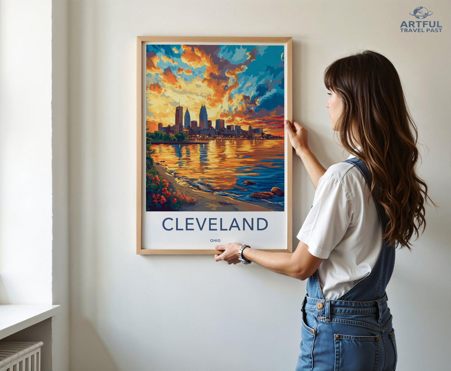 Cleveland Poster - Ohio Wall Art
