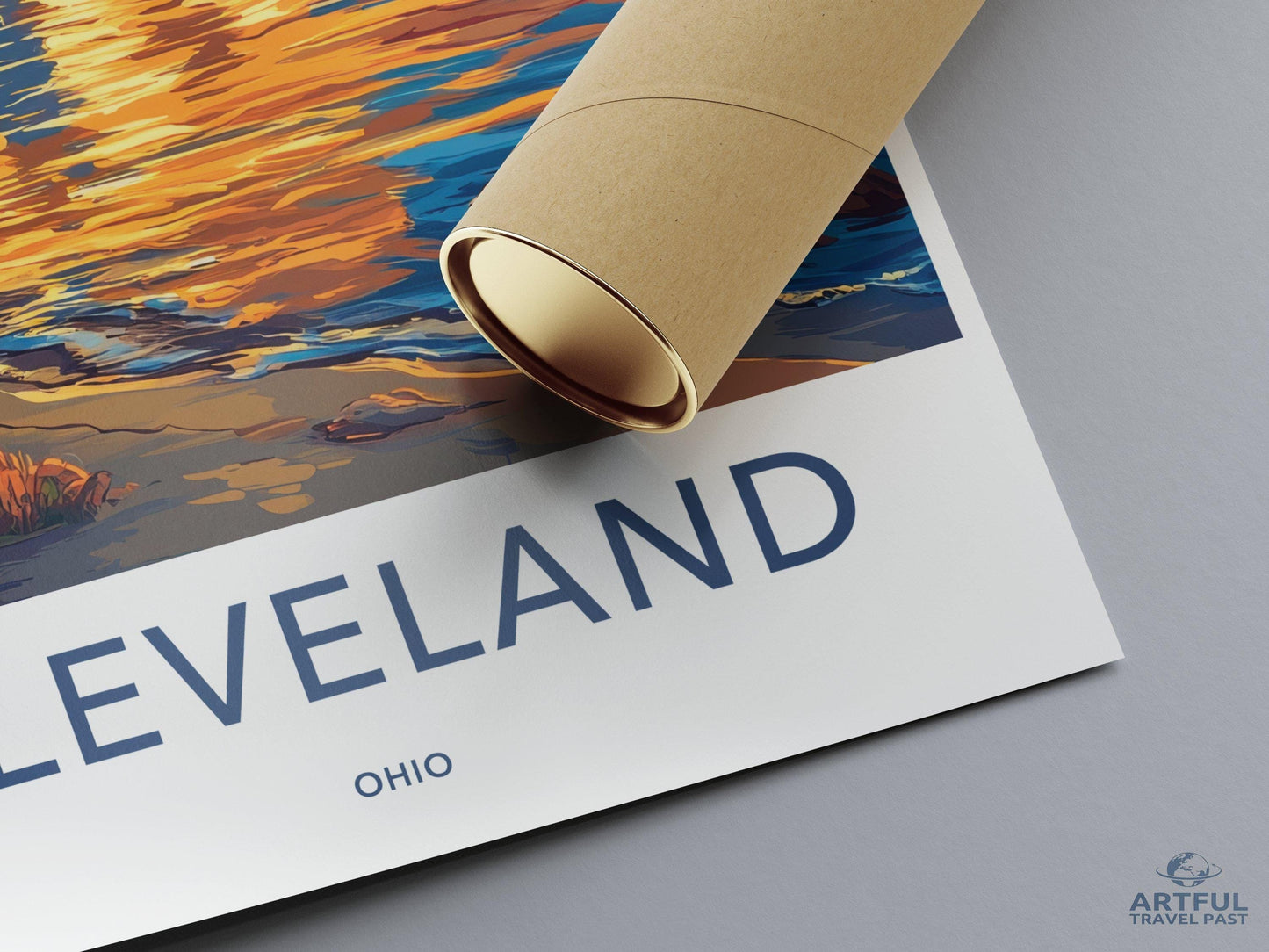 Cleveland Poster - Ohio Wall Art