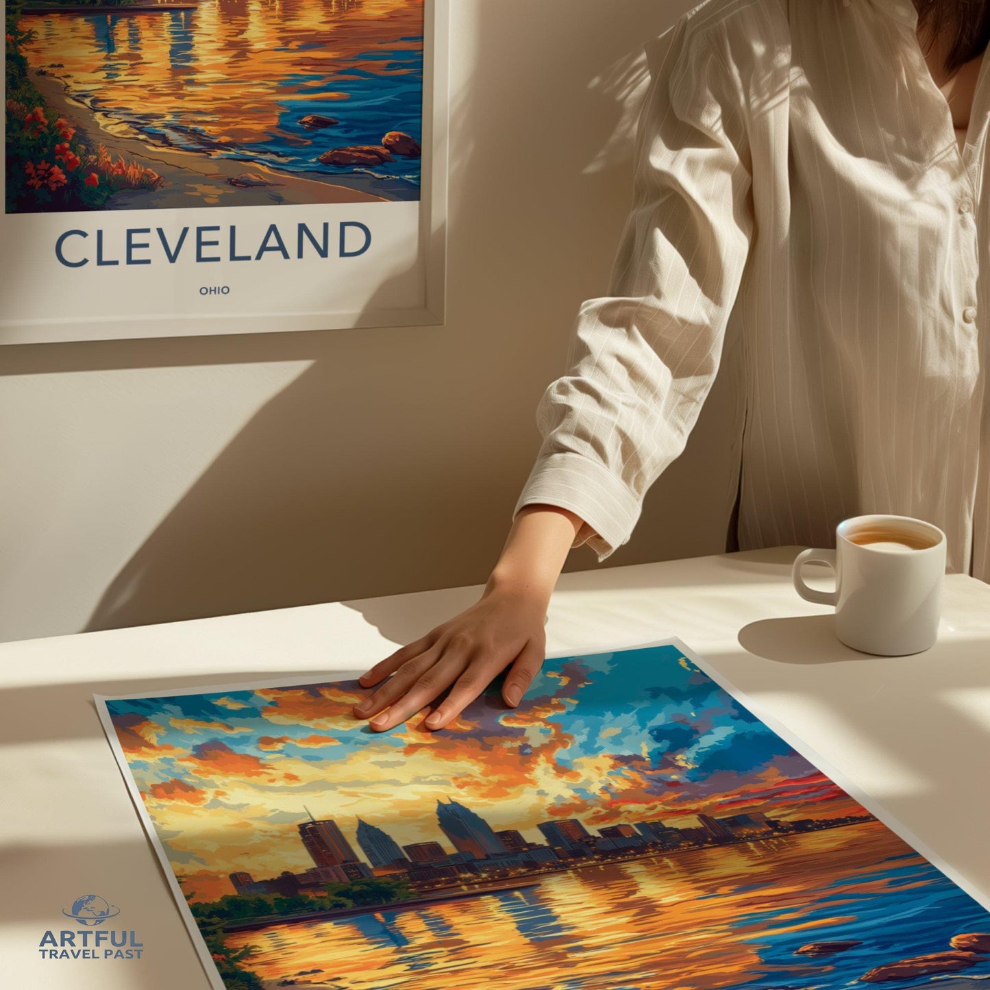 Cleveland Poster - Ohio Wall Art