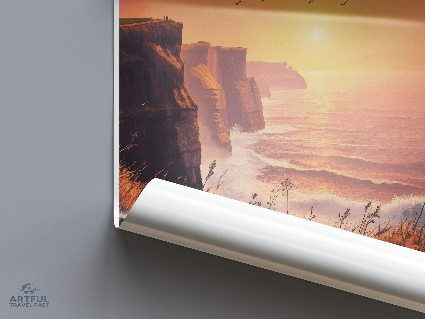 Cliffs of Moher Ireland Poster