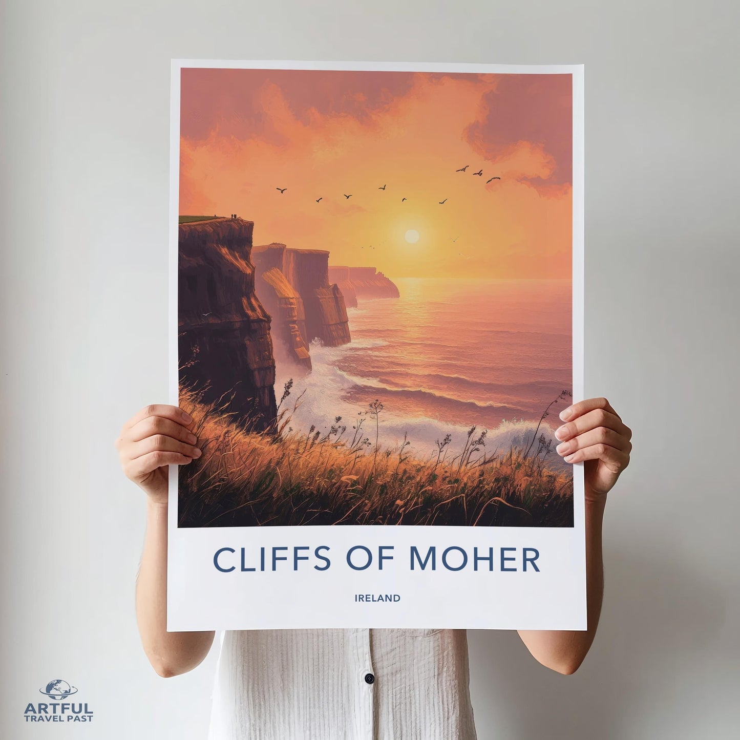 Cliffs of Moher Ireland Poster
