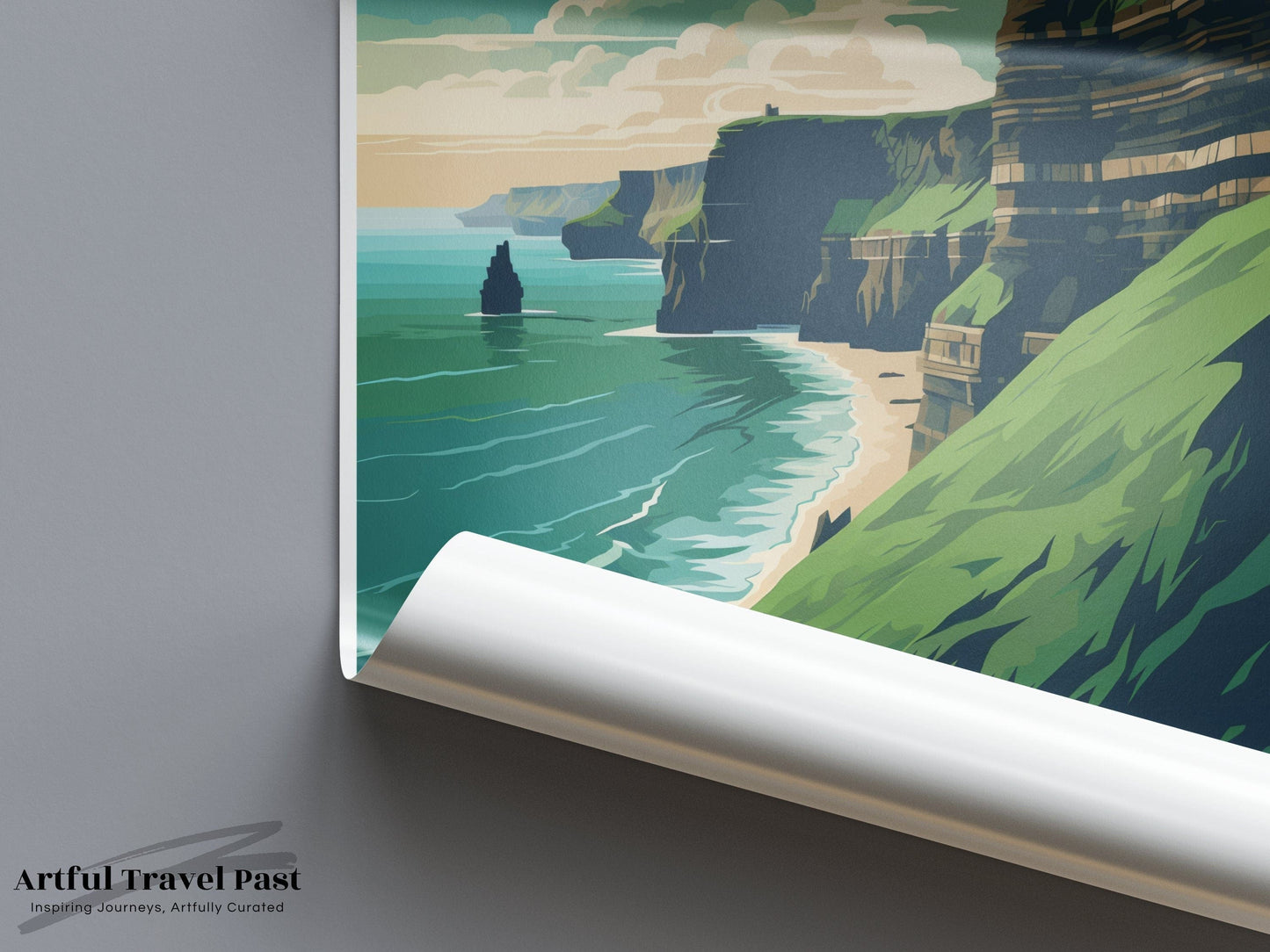 Cliffs of Moher Poster - Ireland Wall Art