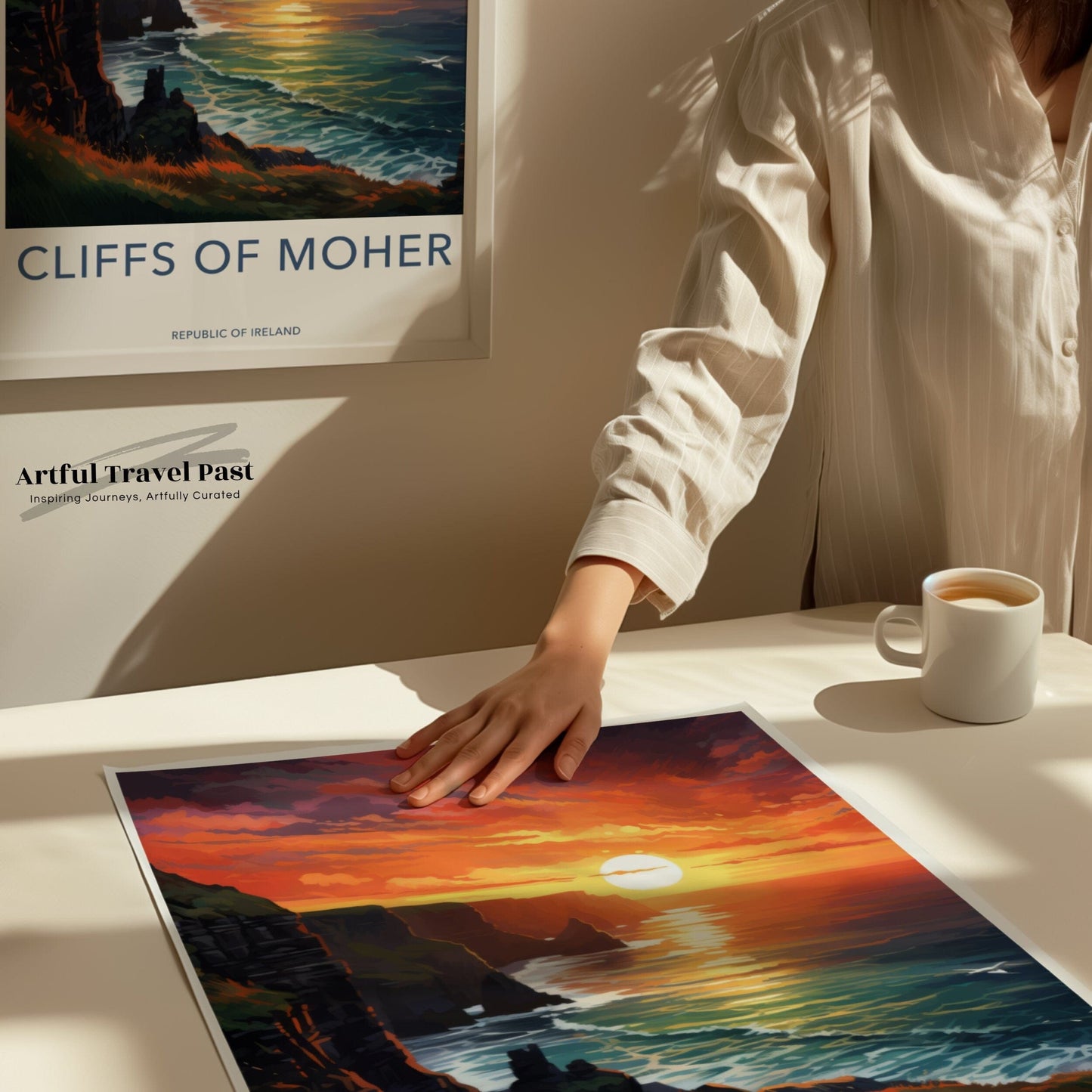 Cliffs of Moher Poster - Ireland Wall Art