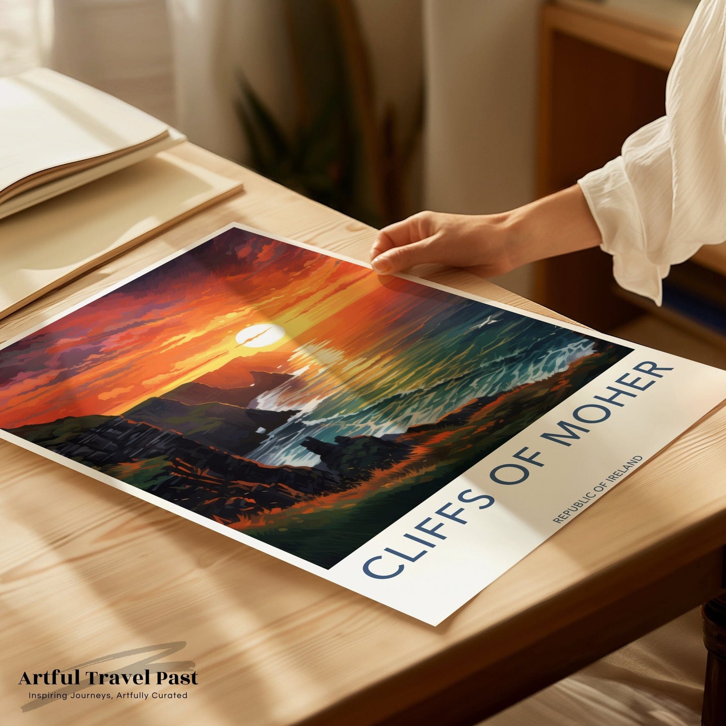 Cliffs of Moher Poster - Ireland Wall Art