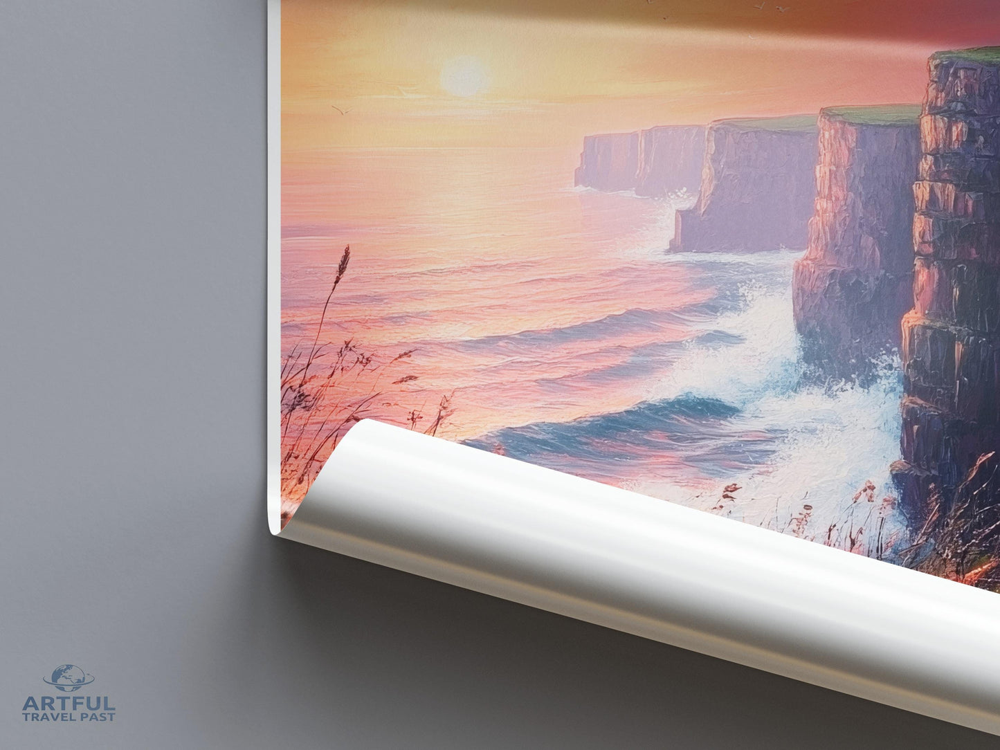 Cliffs of Moher Poster - Ireland Wall Art