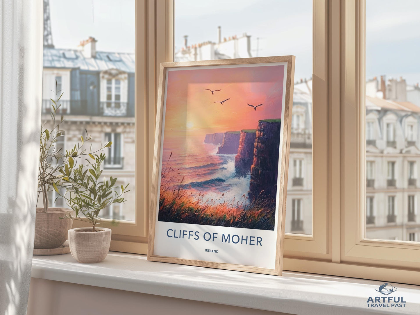 Cliffs of Moher Poster - Ireland Wall Art
