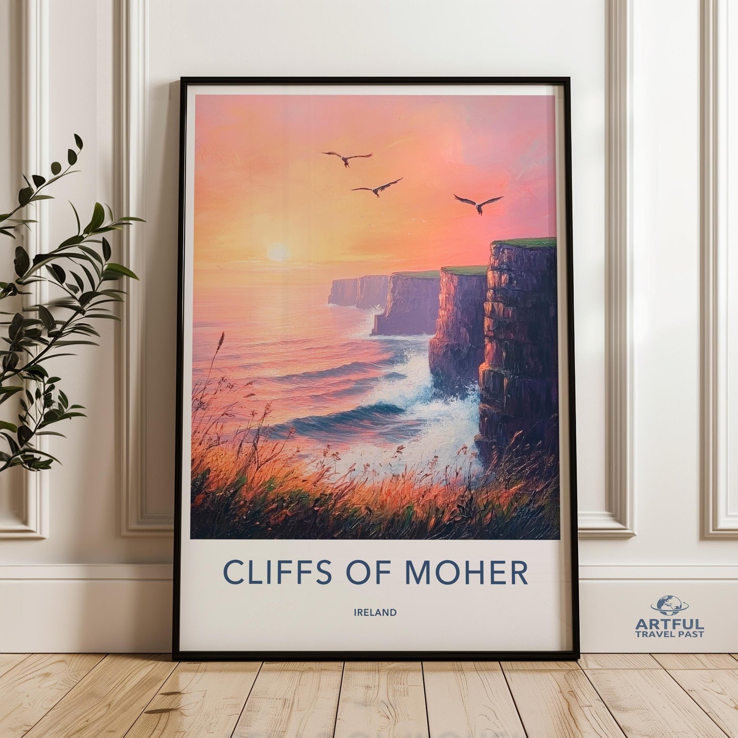 Cliffs of Moher Poster - Ireland Wall Art