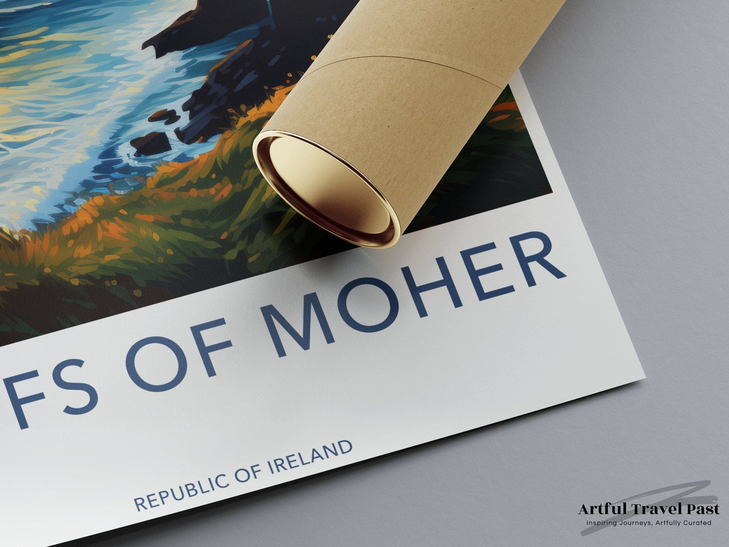 Cliffs of Moher Poster | Ireland Wall Art | Europe Decor