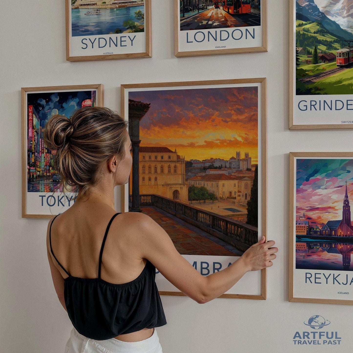 Coimbra Poster - Portugal Wall Art