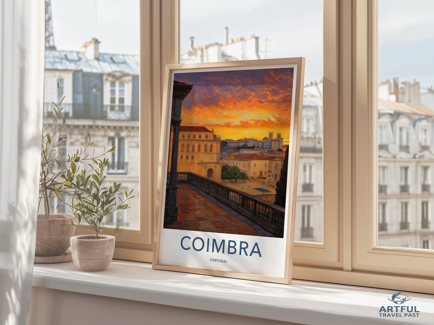 Coimbra Poster - Portugal Wall Art