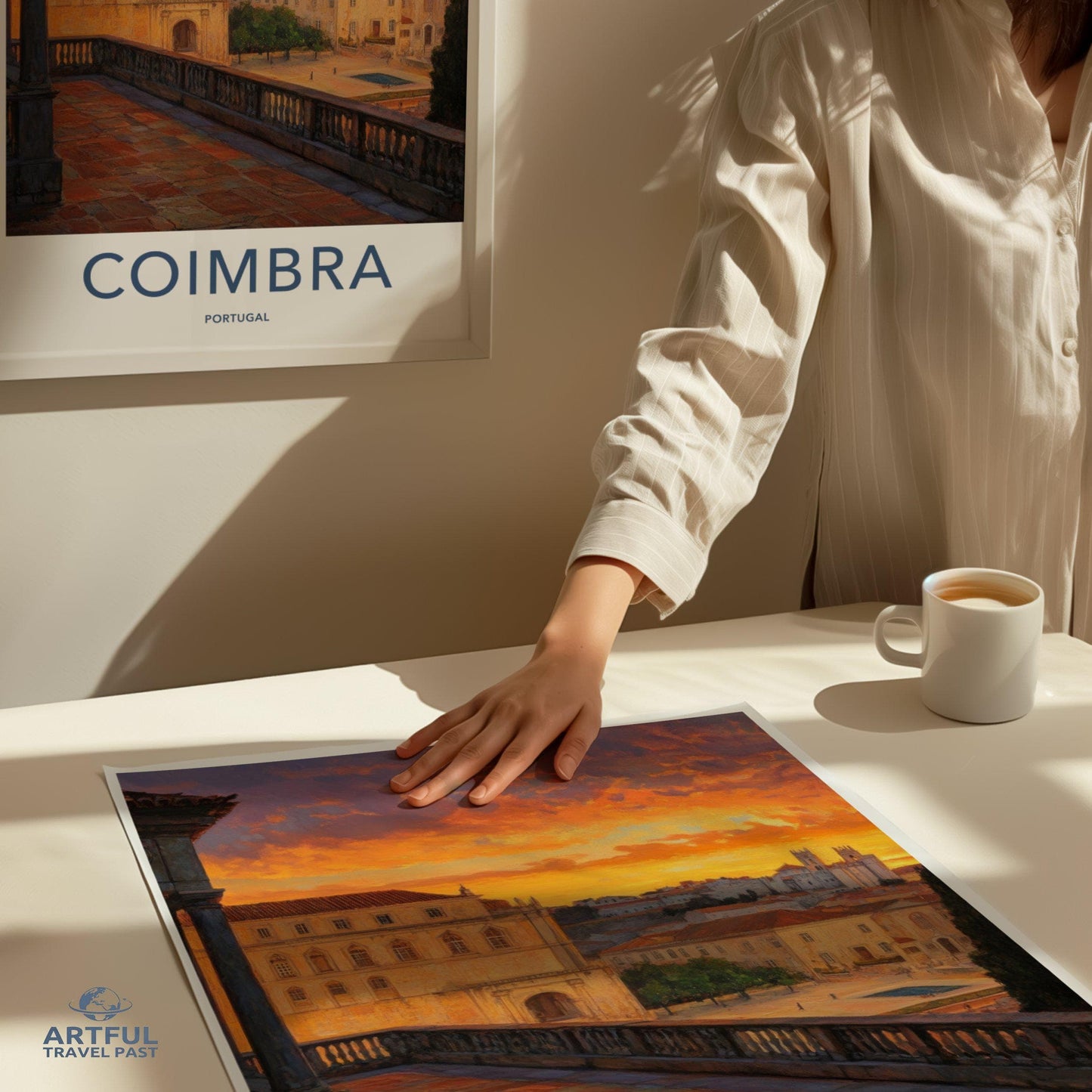 Coimbra Poster - Portugal Wall Art