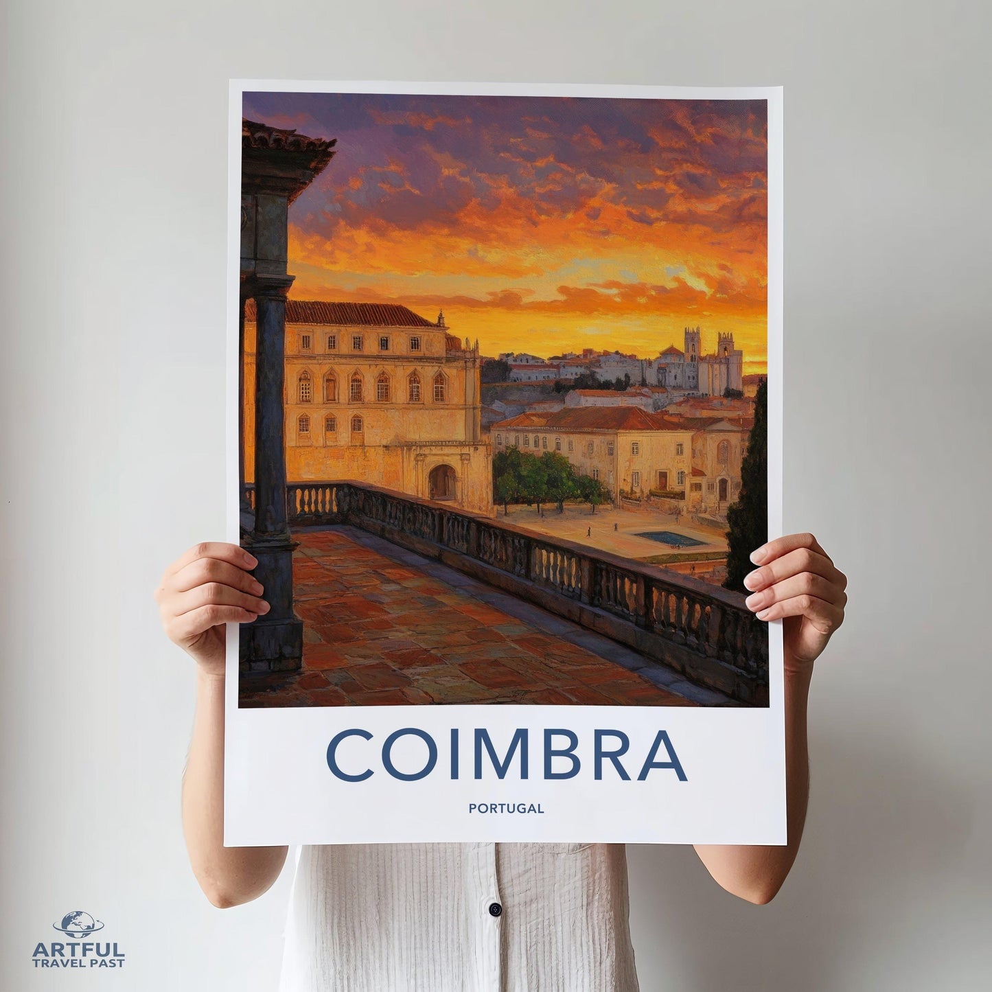 Coimbra Poster - Portugal Wall Art