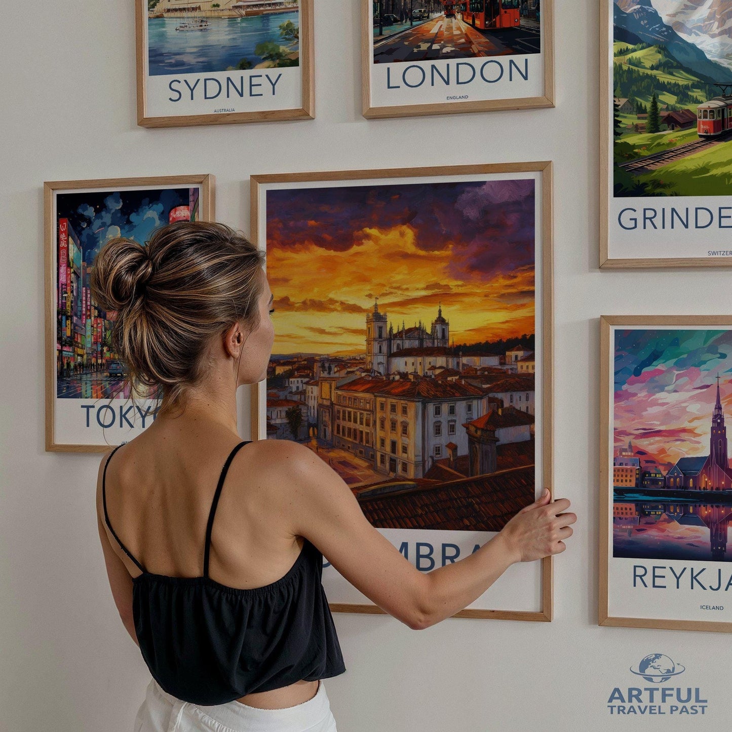 Coimbra Poster - Portugal Wall Art