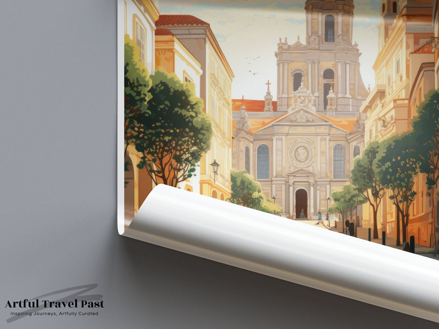 Coimbra Poster - Portugal Wall Art
