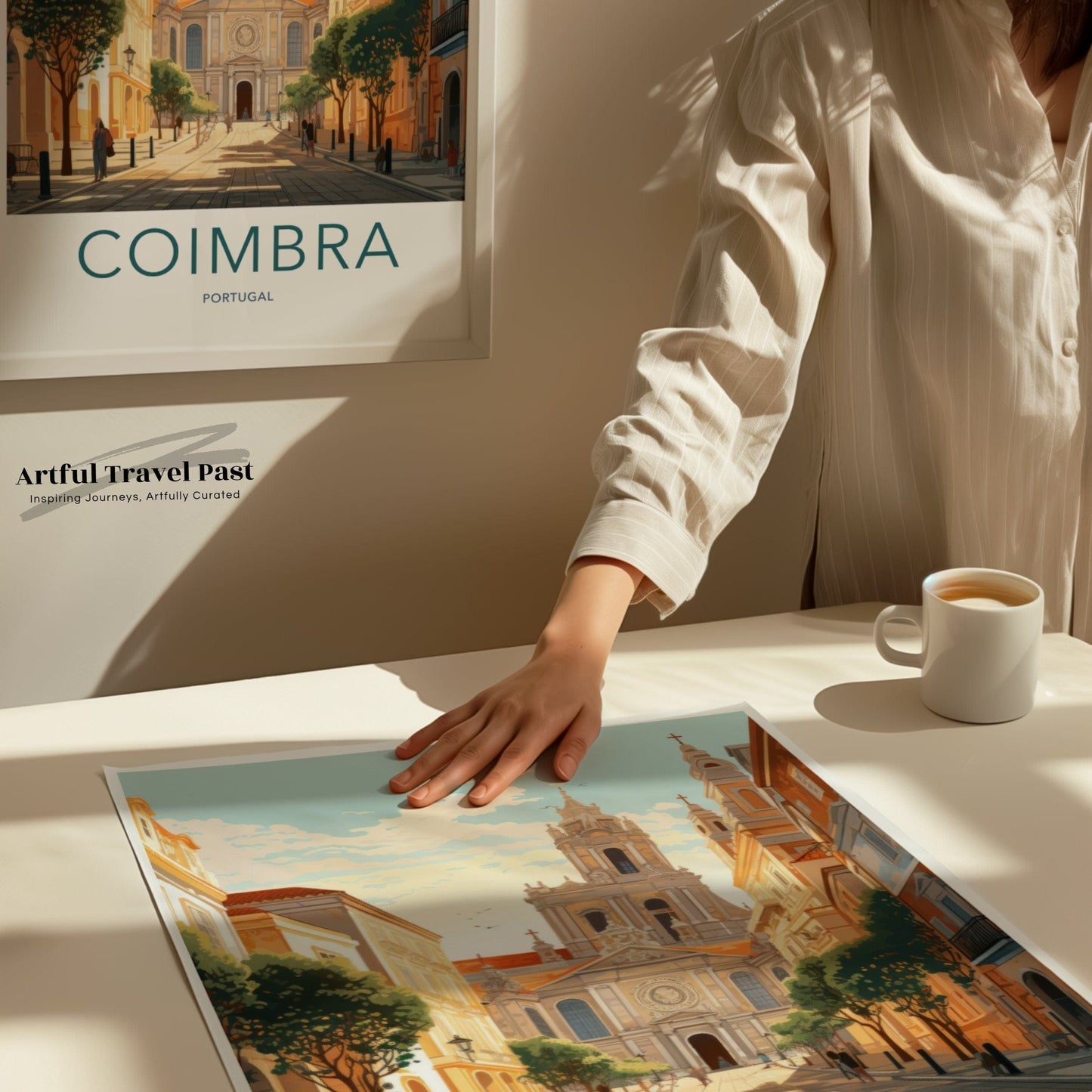 Coimbra Poster - Portugal Wall Art