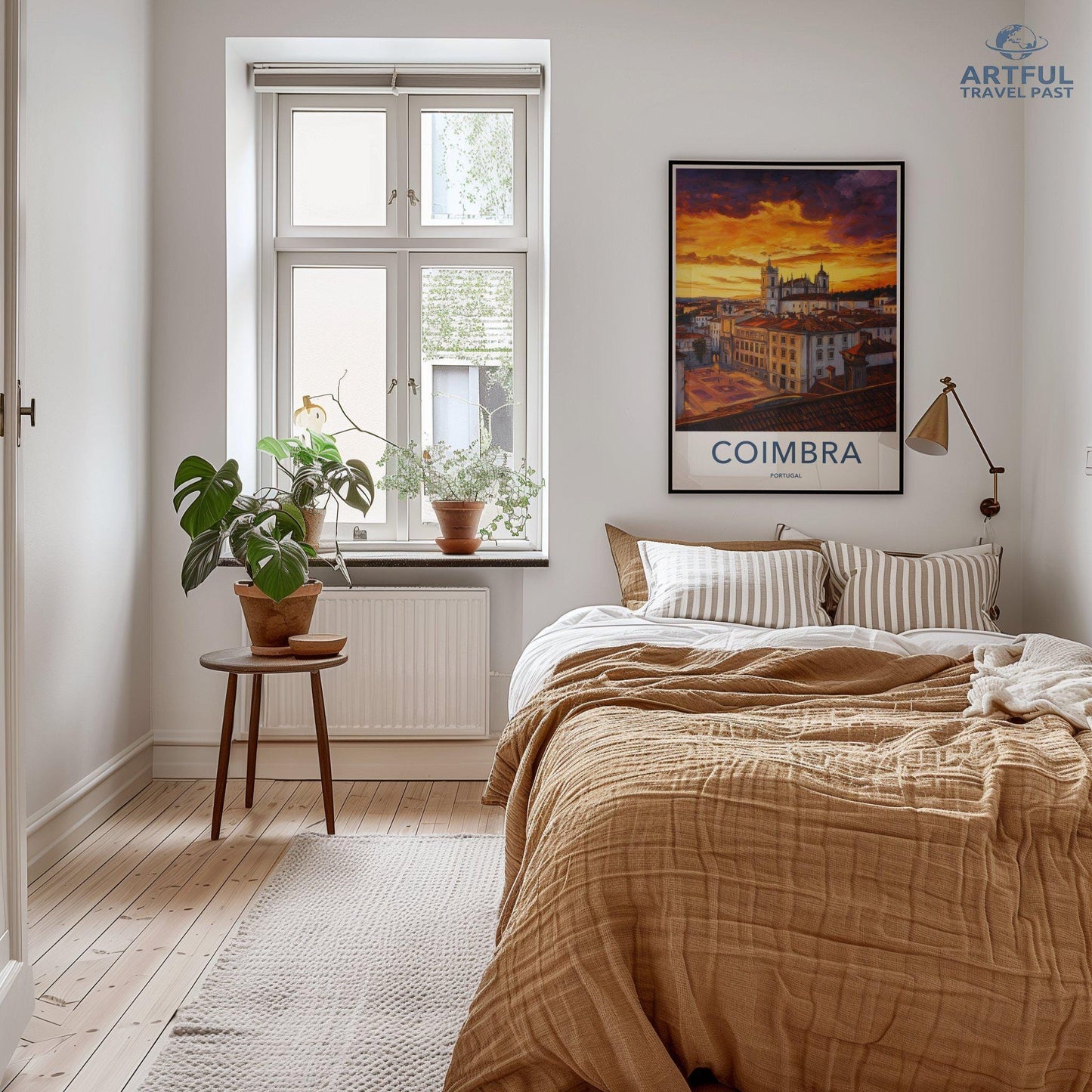 Coimbra Poster | Portugal Wall Art | Europe Decor