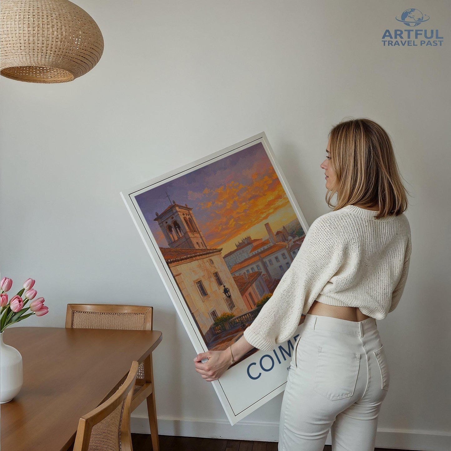 Coimbra Poster | Portugal Wall Art | Europe Decor