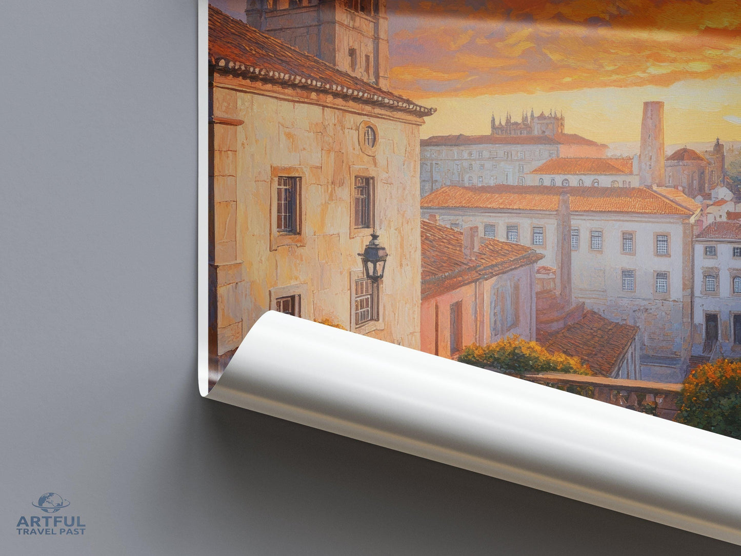 Coimbra Poster | Portugal Wall Art | Europe Decor