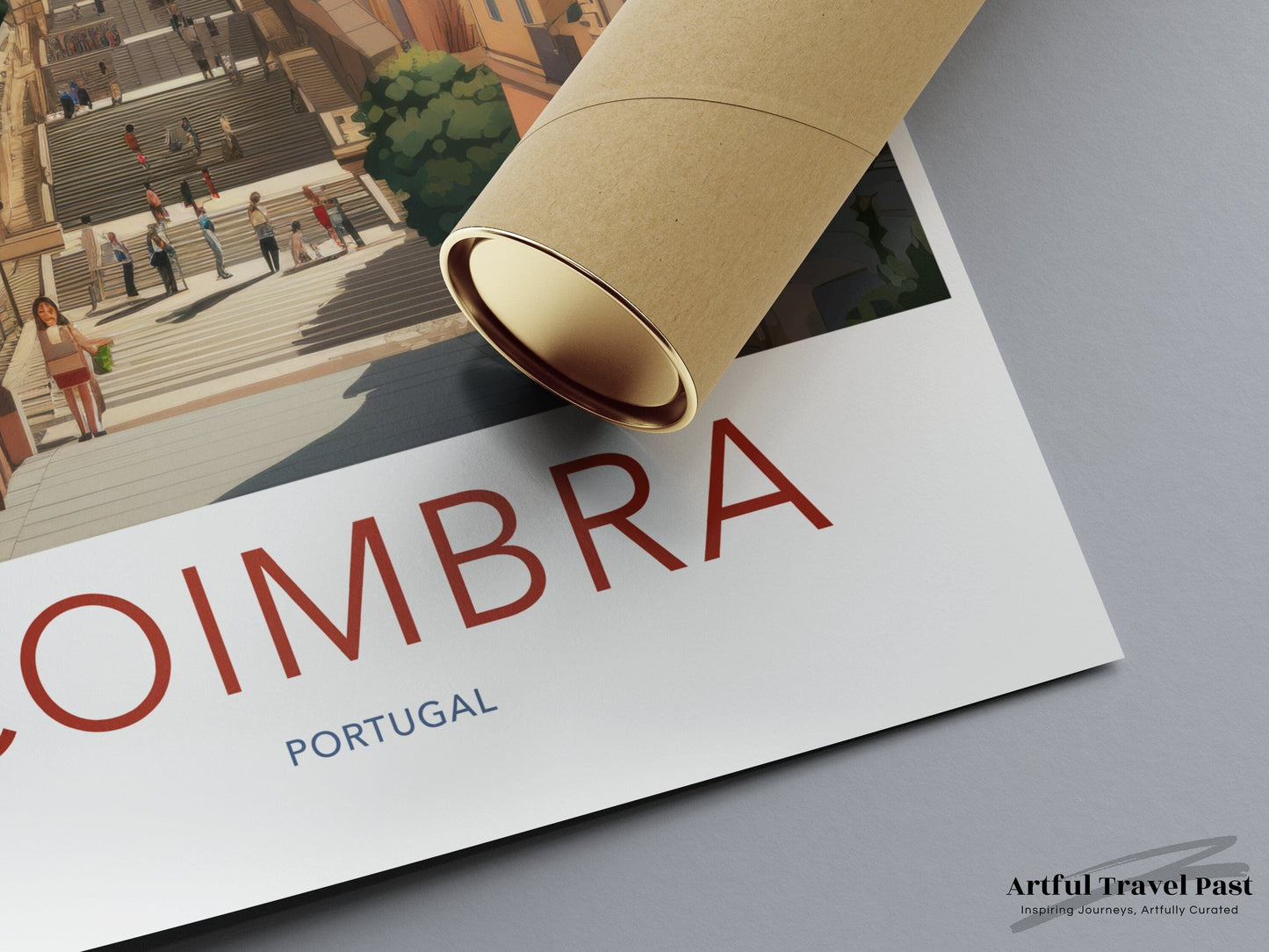Coimbra Poster | Portugal Wall Art | Europe Decor