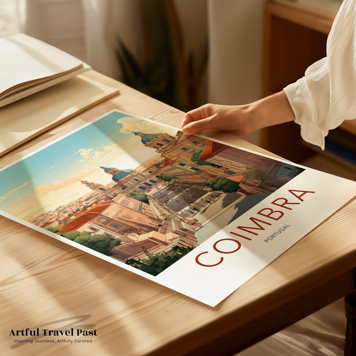 Coimbra Poster | Portugal Wall Art | Europe Decor