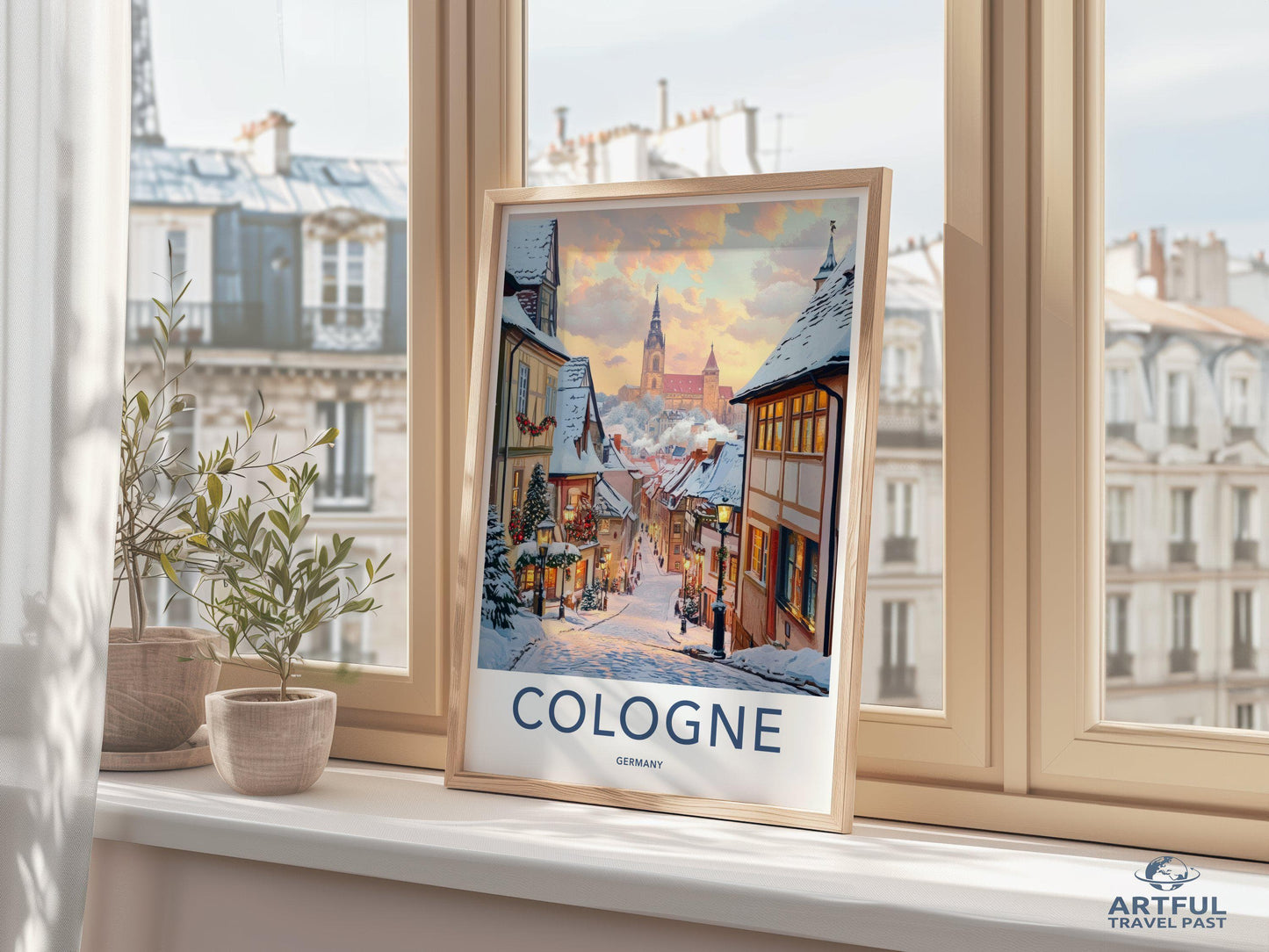 Cologne Poster | Germany Wall Art | Europe Decor