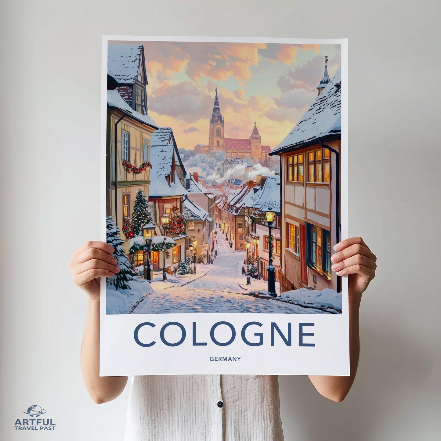 Cologne Poster | Germany Wall Art | Europe Decor