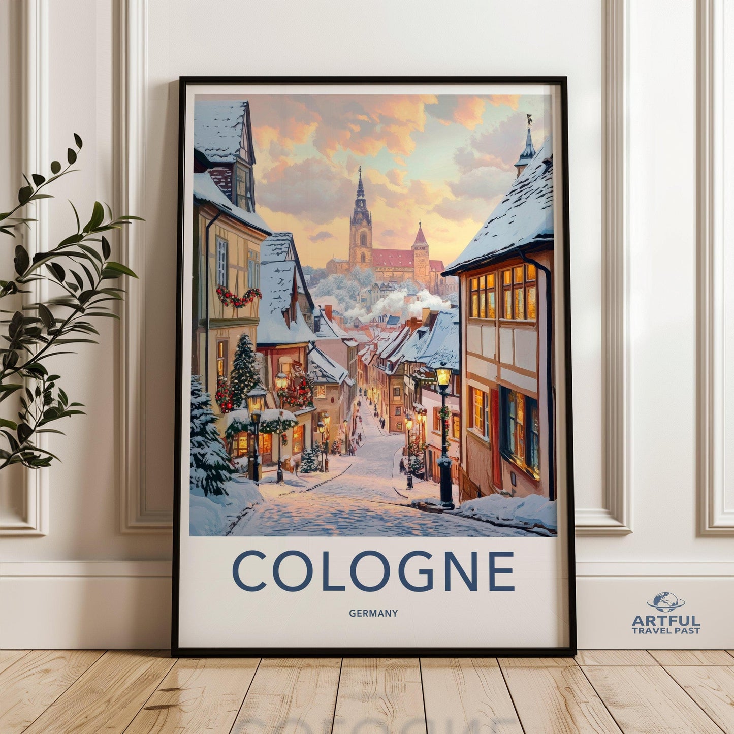 Cologne Poster | Germany Wall Art | Europe Decor