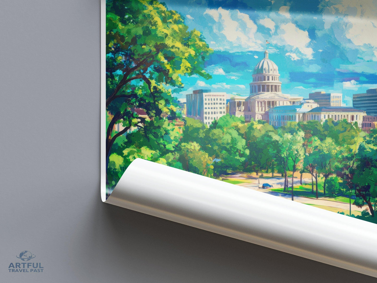 Columbia Poster - South Carolina Wall Art