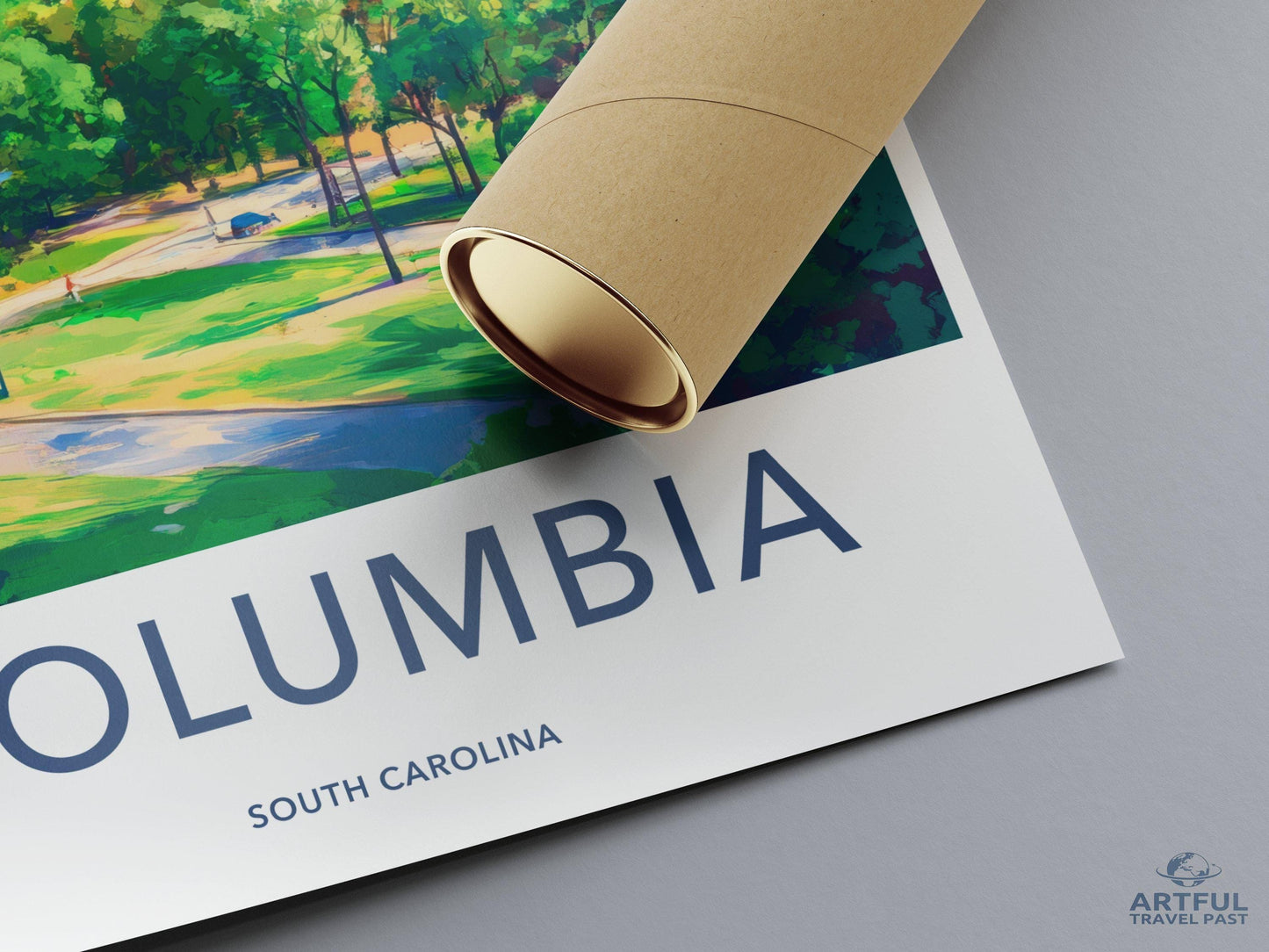 Columbia Poster - South Carolina Wall Art