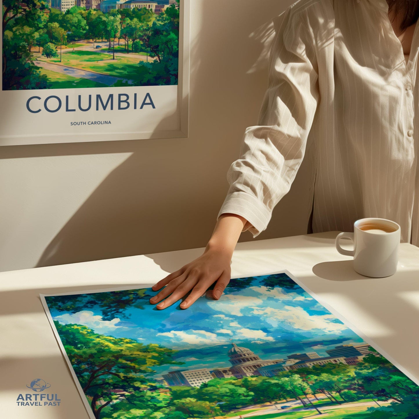 Columbia Poster - South Carolina Wall Art
