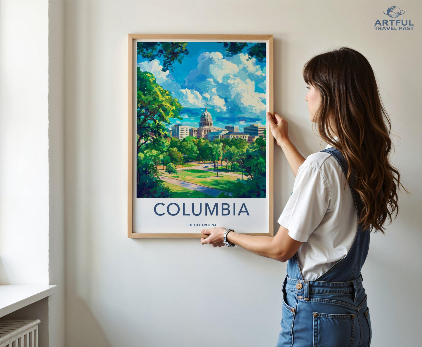 Columbia Poster - South Carolina Wall Art