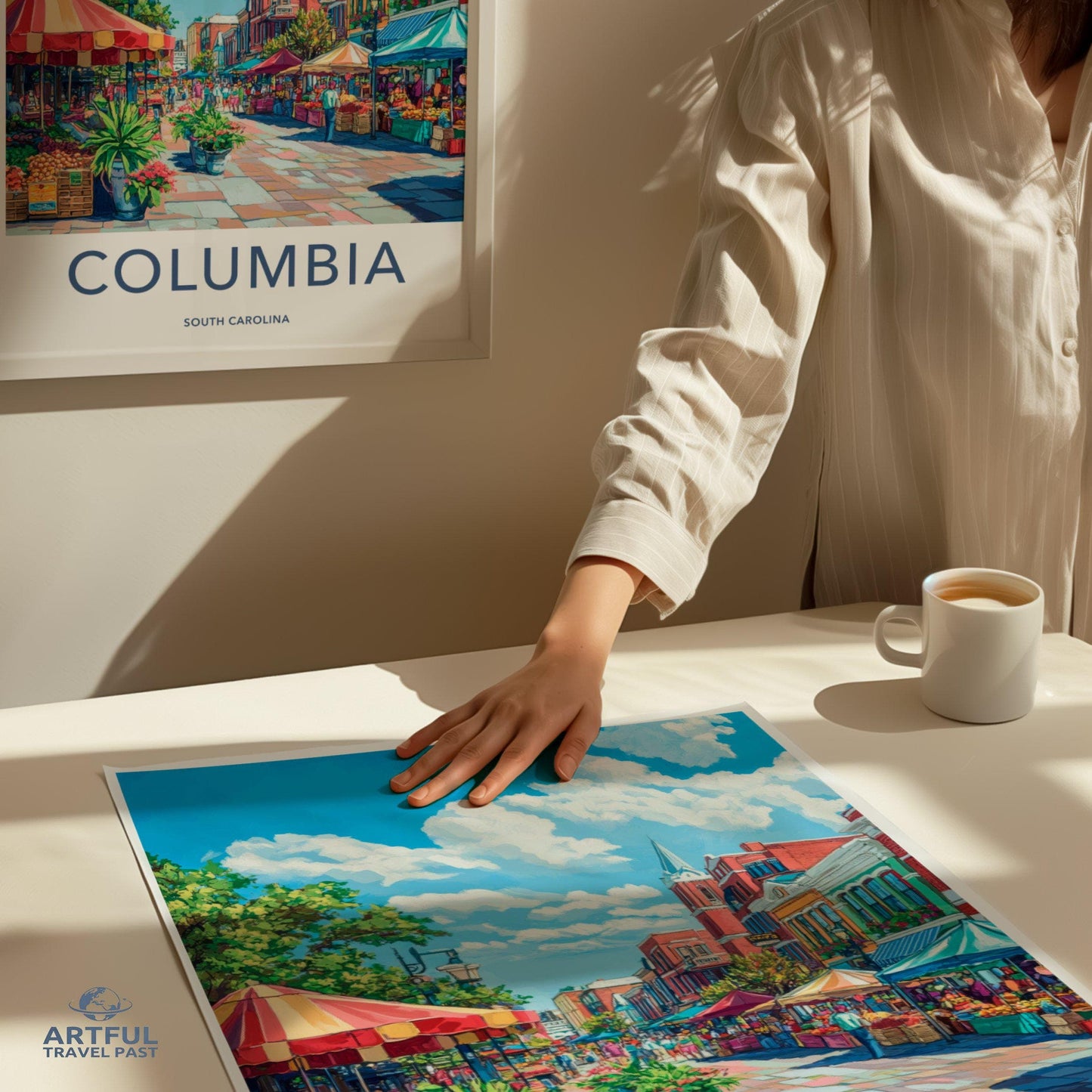 Columbia Poster - South Carolina Wall Art