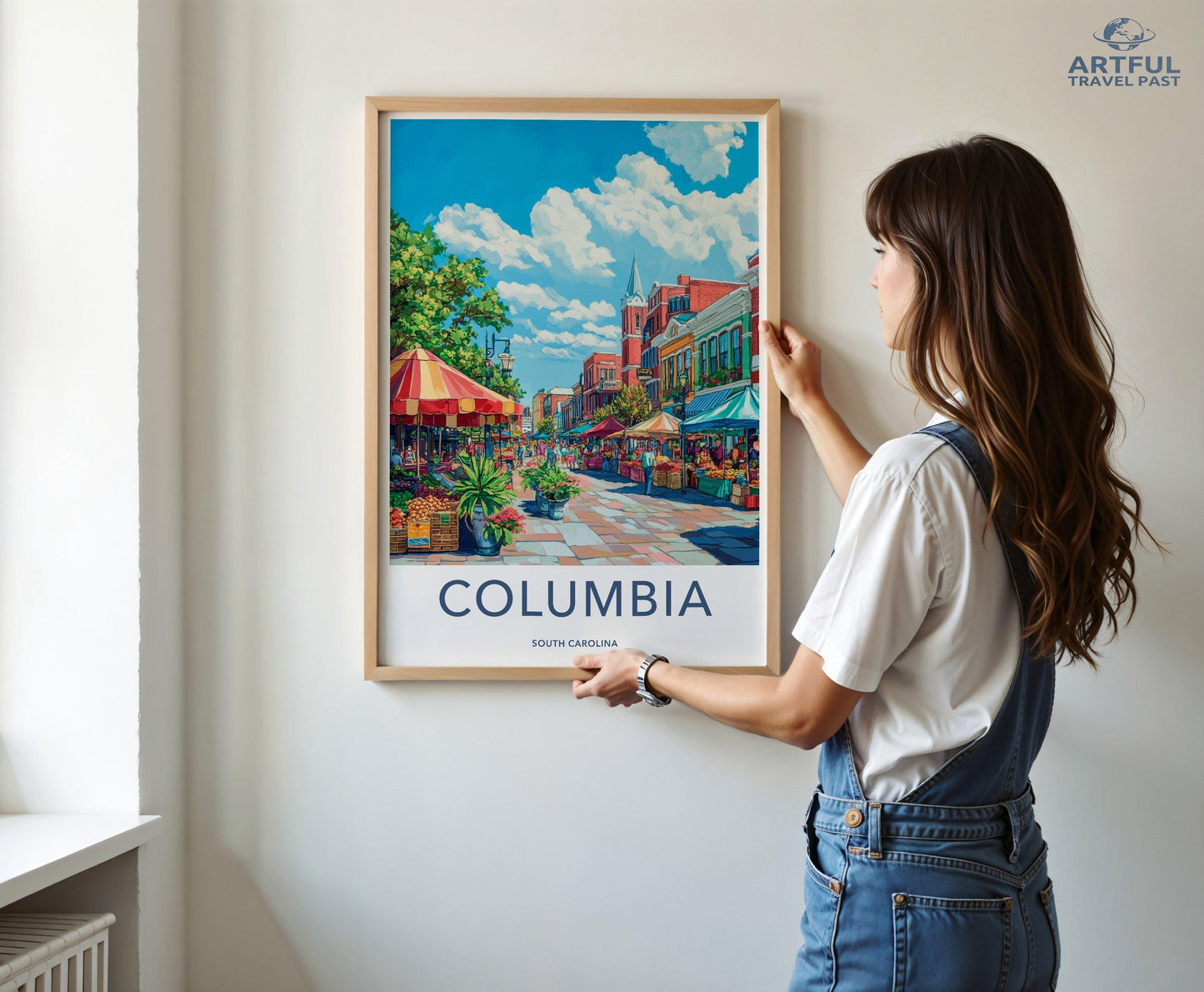 Columbia Poster - South Carolina Wall Art