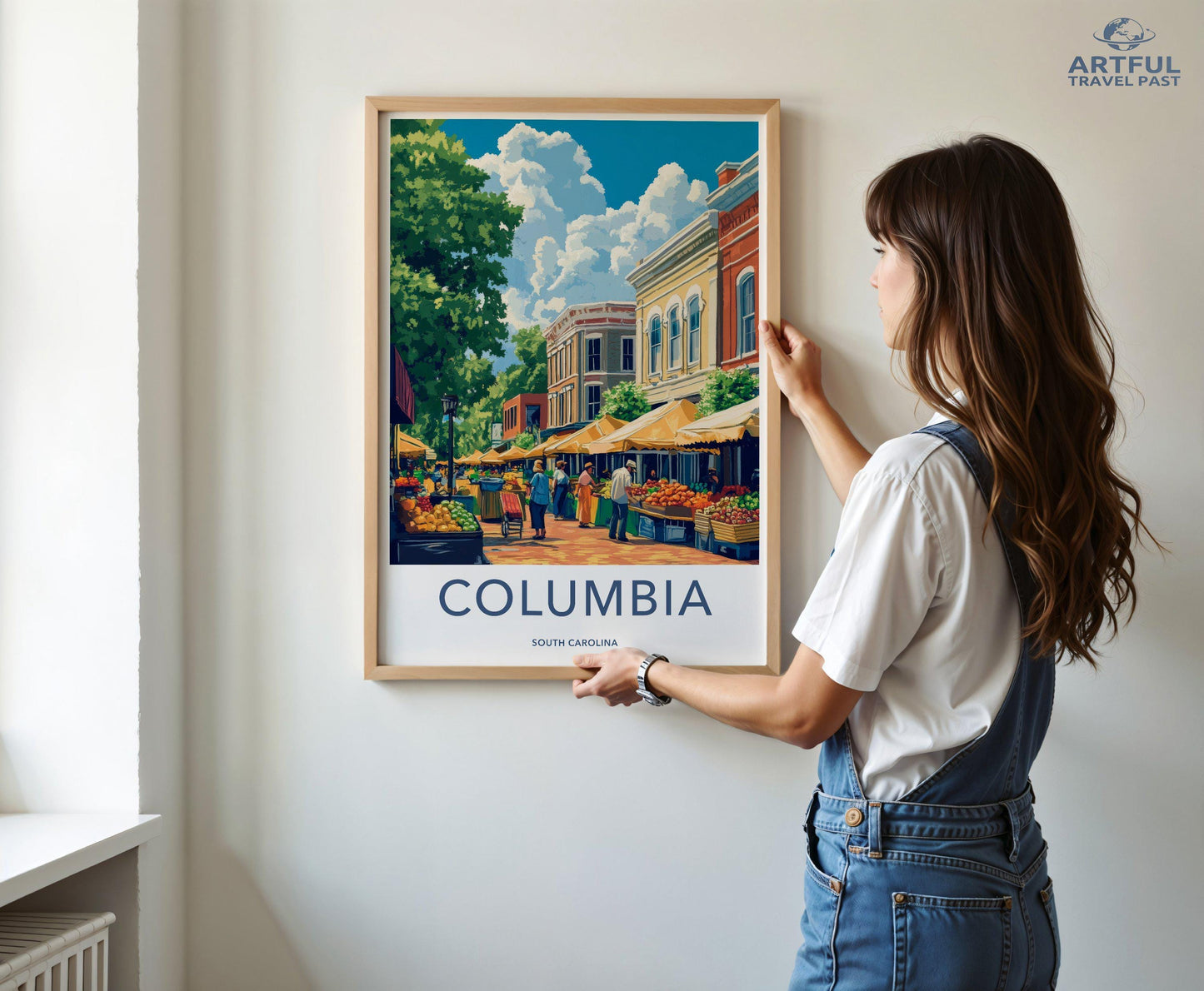 Columbia Poster - South Carolina Wall Art