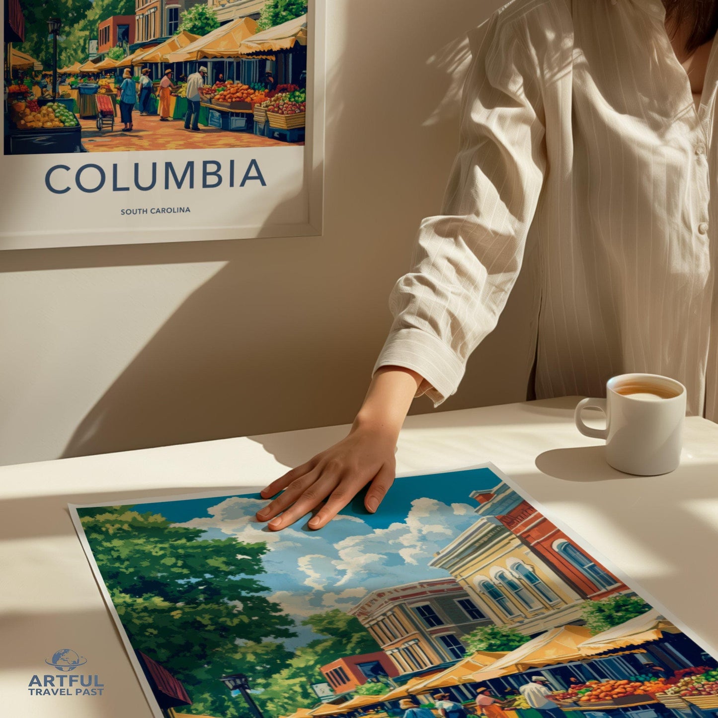 Columbia Poster - South Carolina Wall Art